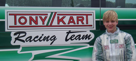 Christian Sørensen er i 2011 blevet officiel fabrikskører i Tony Kart Racing Team